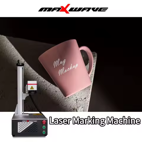 Fiber Laser Marking Machine Portable 20W 50W 100W Engraver for Metal Jewelry Ring Gold Silver Steel Aluminum Industrial Marker