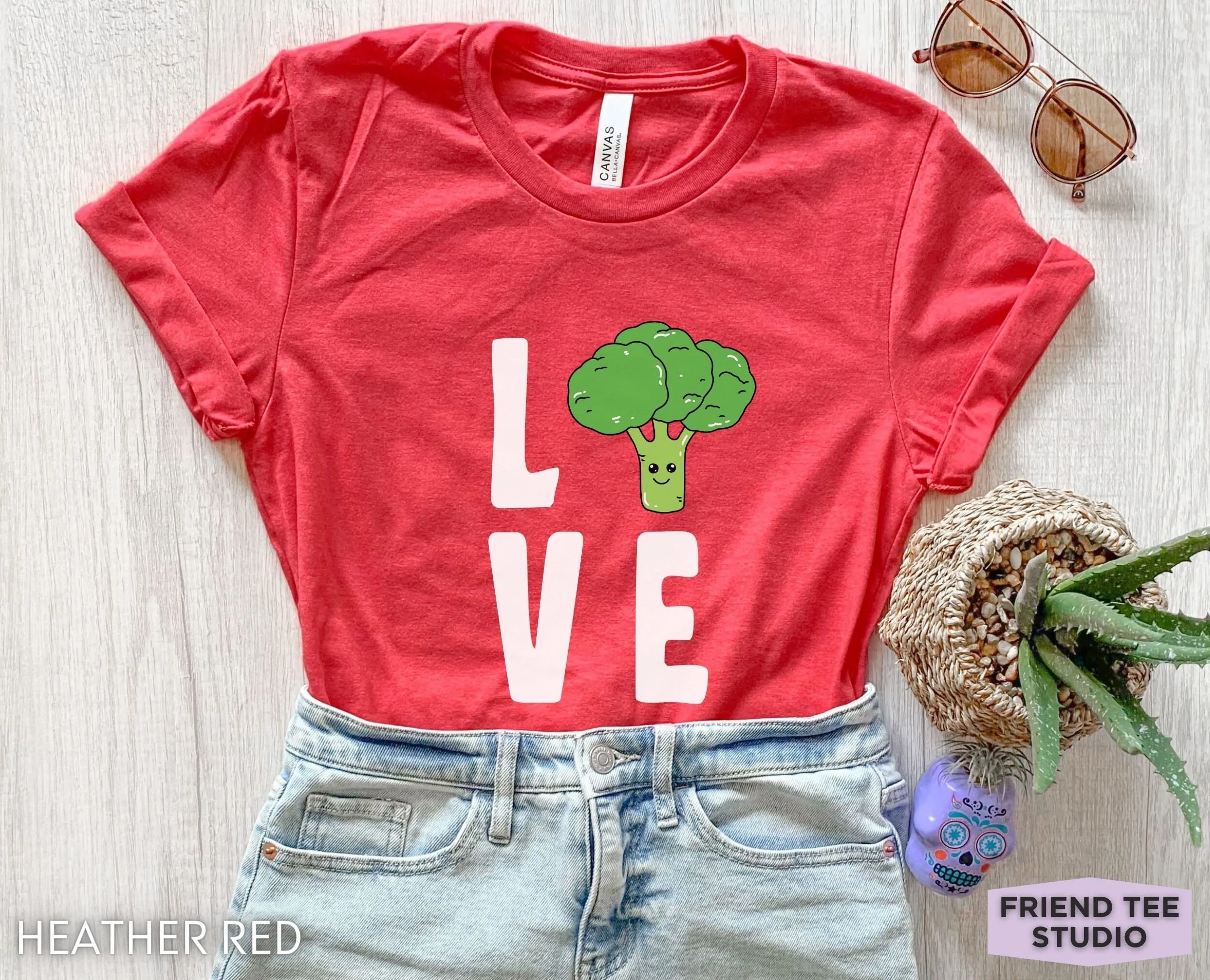 

Broccoli T Shirt Funny s Vegetable Girls Farmer Kids