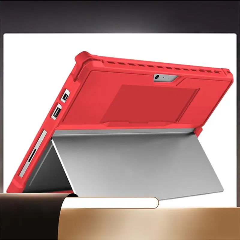 

N35R-Fit Защитный прочный чехол для Microsoft Surface Pro 7-4/Pro 2017/Pro LTE, универсальный чехол с держателем для ручек в комплекте