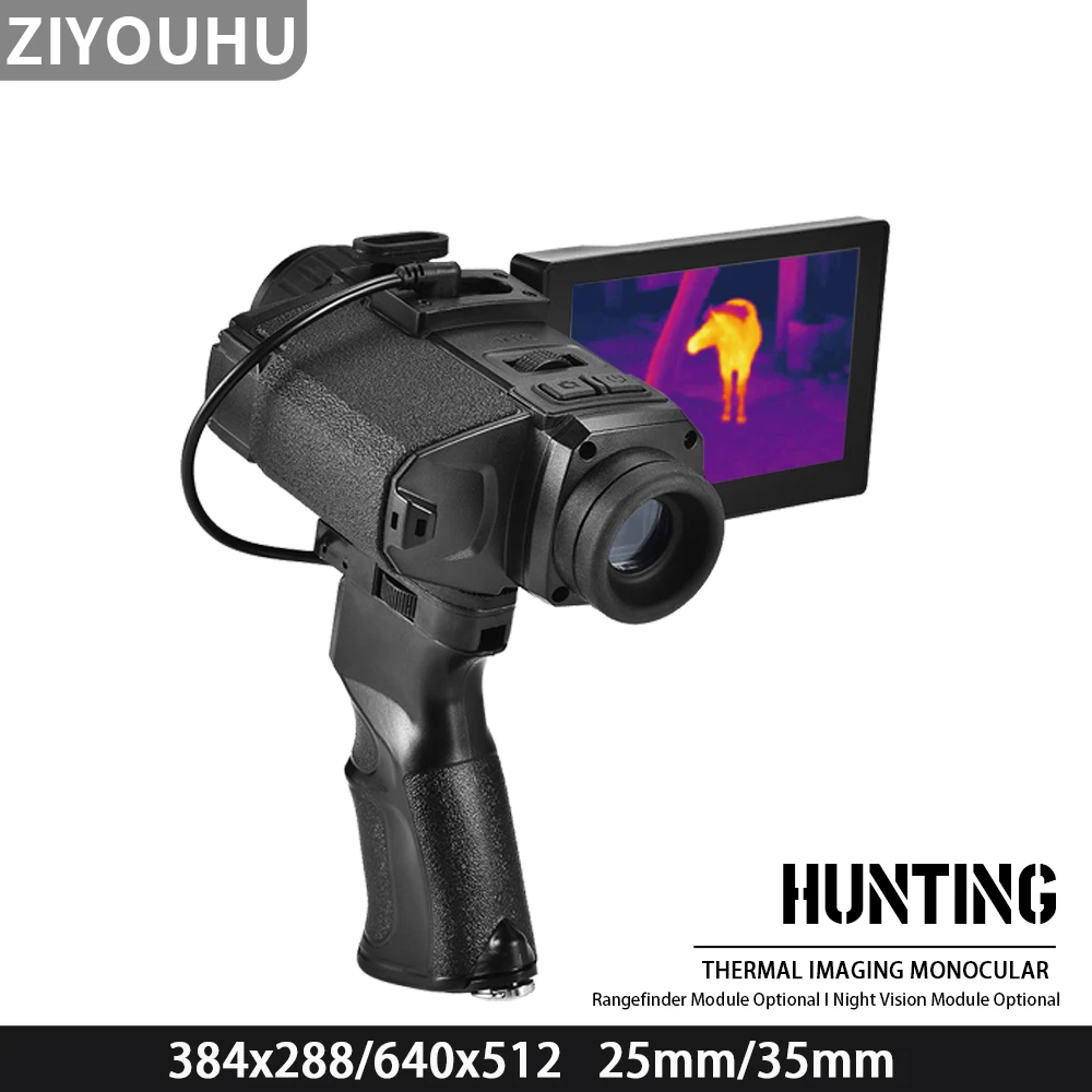 

Z26 Multifunction Thermal Visual Monocular Hotspot Tracking E-Compass Crosshair Hotsport Tracking Hunting Search Thermal Imaging