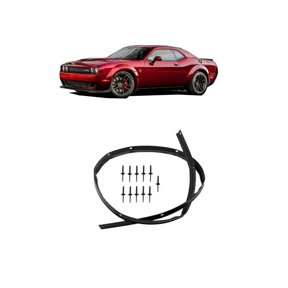 

1 Piece Hood Rubber Seal for Dodge Challenger 2008-2019 68051392AAB Bonnet Rubber Strip for Dodge Rain Stop Weather Strip