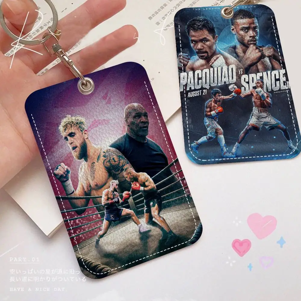 

Черно-белые брелоки-держатели для карт B-boxing Legends: для банковских, проездных, ID и кредитных карт