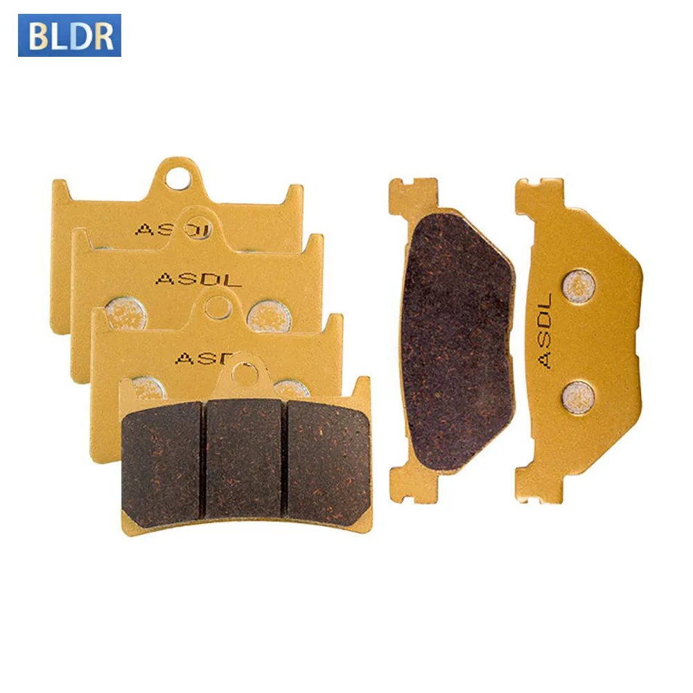 Motorcycle Front Rear Brake Pads For YAMAHA XP530 Black Max XP 530 T-Max 530 TDM900 TDM 900 XT1200 Z Super Tenere ABS XT 1200