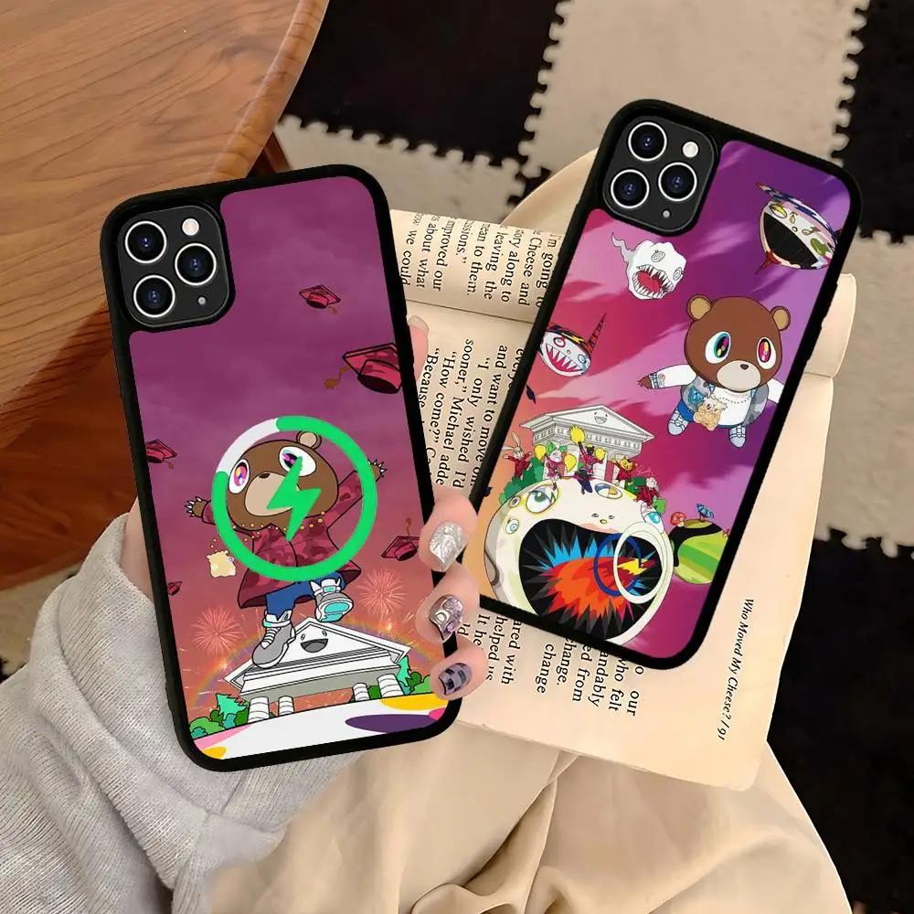 

Singer Kanye West Ye Magnetic Phone Case For iPhone 16 15 14 13 12 11 17 Pro Max Plus Wireless Charge Cover