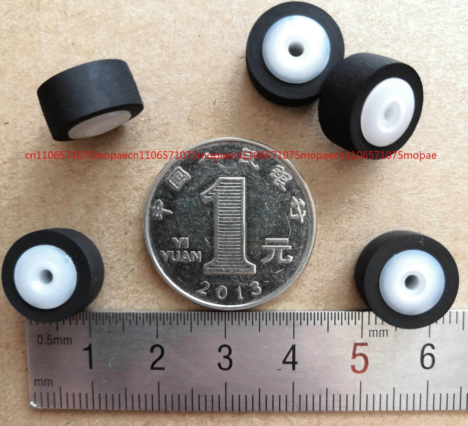 OK 6 قطعة قطع غيار بكرات قرصة لشارب GF-700 13*8*2 مللي متر 100% العلامة التجارية الجديدة #2