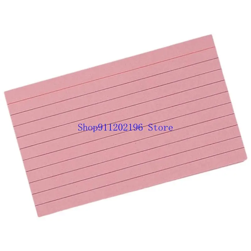 P82A 3x5Inch Ruled Study Card Note Card Vocabulary Card Lined Notecards for Writing
