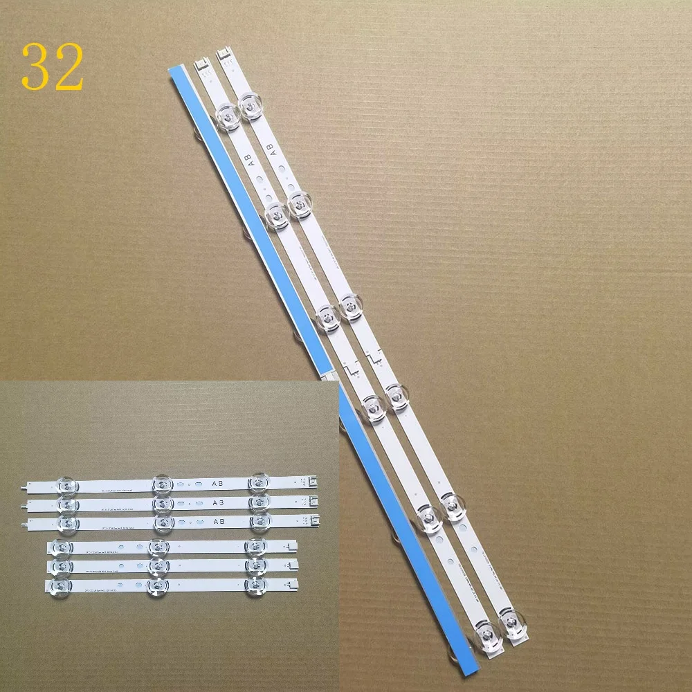 Striscia di retroilluminazione a LED per 32LB560B 32LB563U 32LB565U 32LB572V 32LF560U 32LF560V 32LF562V 32LB552B 32lb551u 32LF580U 32LY345C