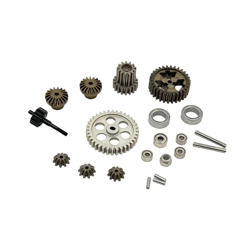 Achterversnellingsbak tandwiellagerset voor LOSI Micro-B 1/24 RC auto metalen upgrade OP accessoires onderdelen