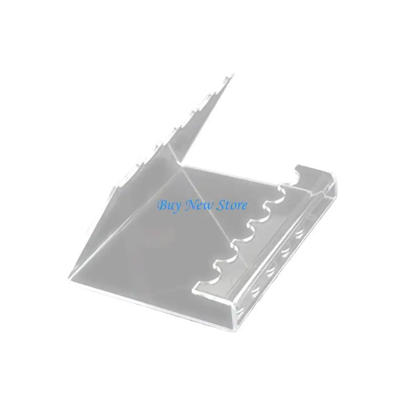 Organizador escritorio multiusos 20CE, soporte almacenamiento, soporte pluma estilográfica acrílico transparente