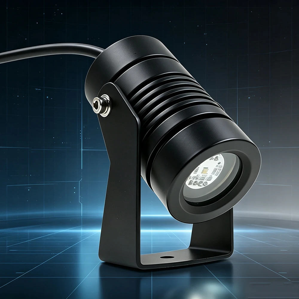 Industrial Color Recognition Sensor RS485 Output Colour Mark Detector 0-20MM Aluminium Housing Automatic Colour Tracking DC5-24V