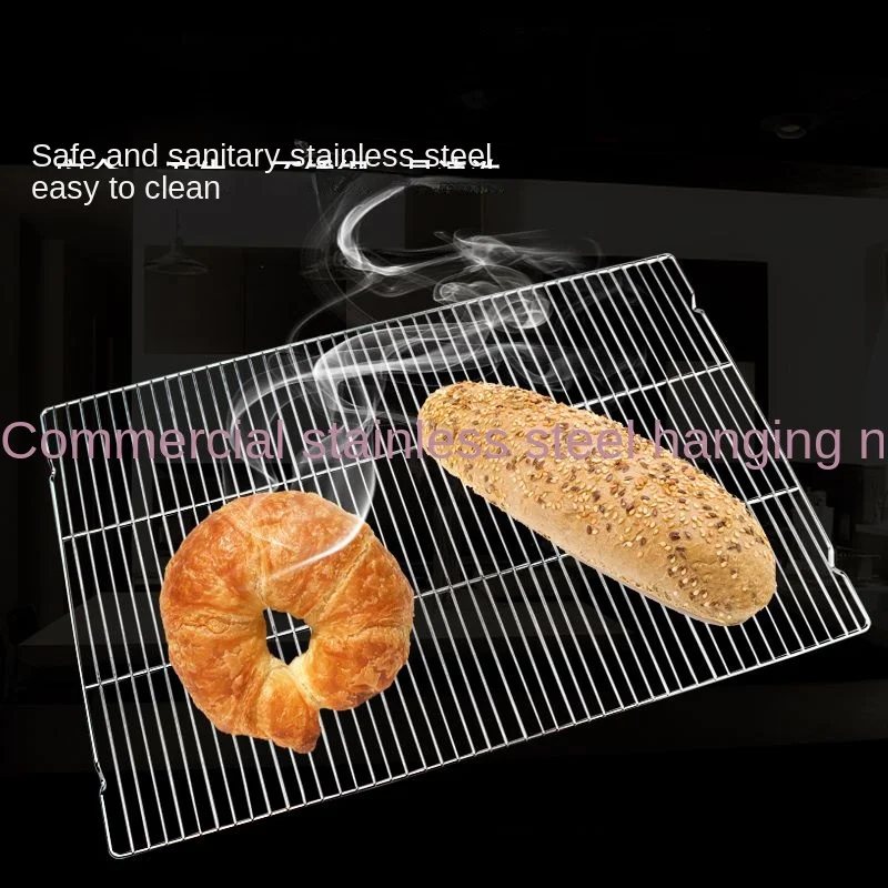 Stainless Steel Baking Cooling Rack 60*40 Bread Drying Net Cooling Rack Cake Cooling Rack Biscuit Pastry Cooling Stand Commercia