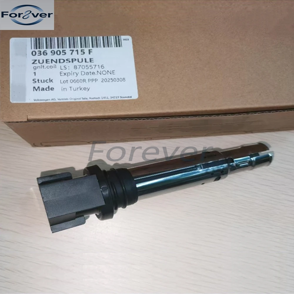 

OEM 036905715F 4 Pieces Volkswage-n New Ignition Coil Set For Aud-i A3 V-W Polo Golf Tiguan 1.4TSI