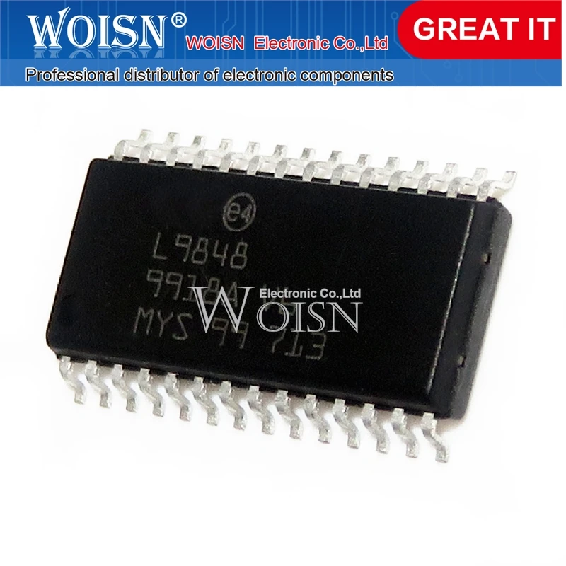 10PCS L9848 MC145151DW2 MC34018L MC34118DW MC908JL8CDWR MCP23017-E/SO MCP23S17-E/SO MP3389EY MP3399EY MS6714G