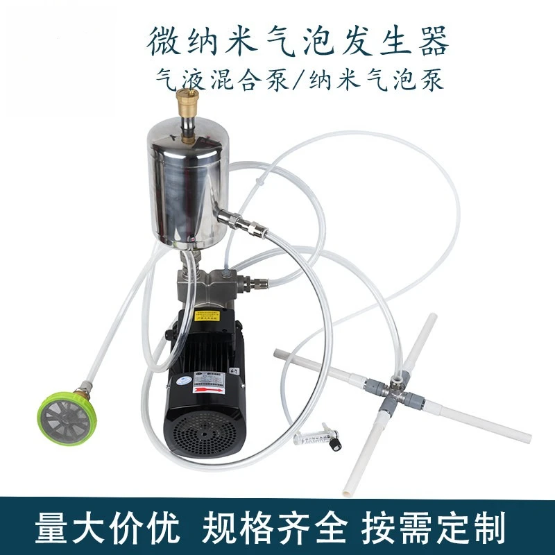 0.55-3KW Dissolved Air Floatation Nano Bubble Generator Sprayer for Fish & Construction
