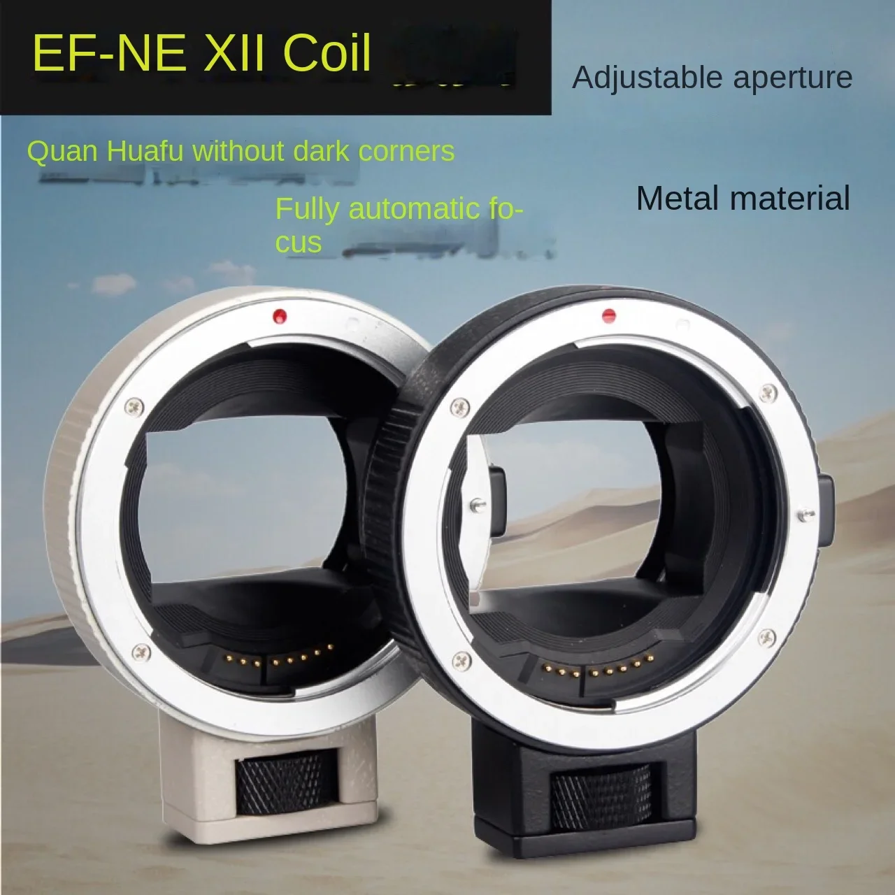 

EF-NEX M4/3 EOSM/R FXII GFX for Canon Fuji Electronic Adapter Ring AF 4th Generation