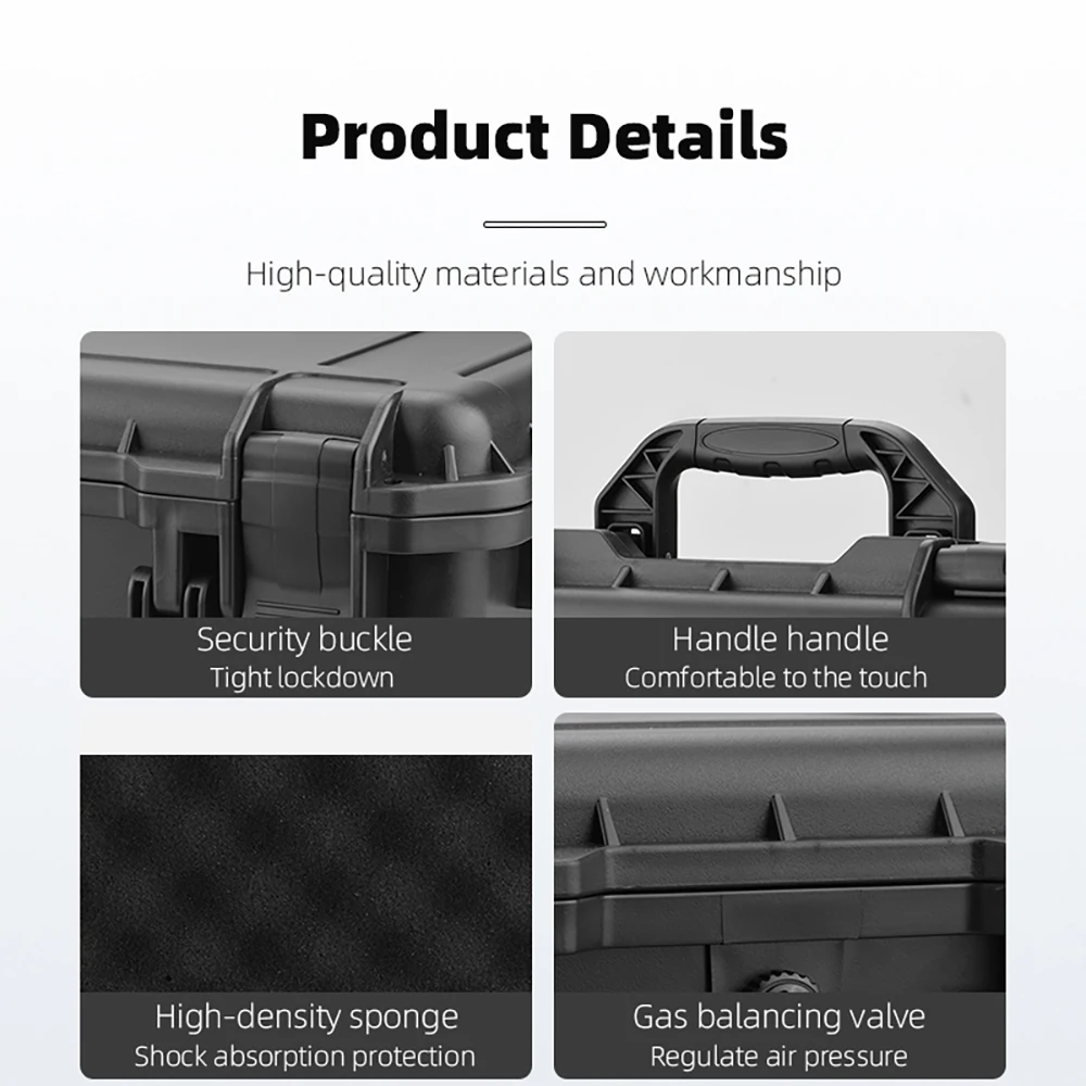 Storage Case For DJI Air 3 Portable Suitcase Hard Case Explosion-proof Carrying Box for DJI RC 2/RC-N2 Controller Accessories