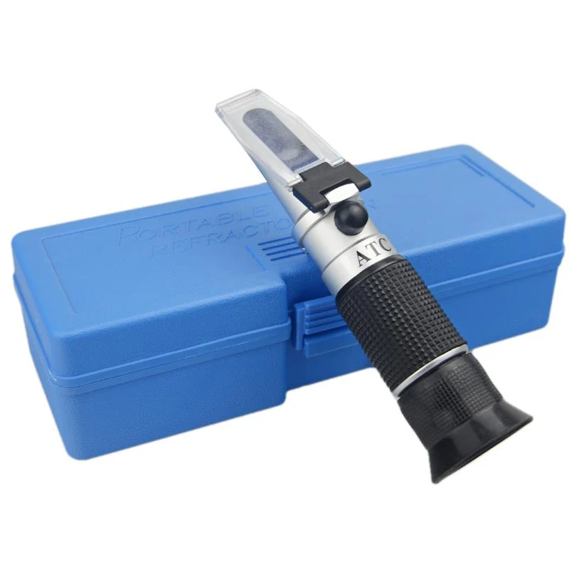 Digital Refractometer 0-90% Brix, for Sugar Content Tester in Fruit Juice, Jam, Honey, Cutting Oil, High Accuracy Handheld