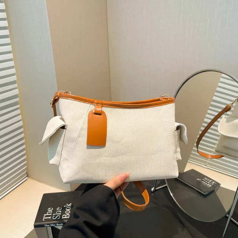 

2025 Summer Spacious Underarm Bag Fashion Shoulder Purse for Women Minimalist Crossbody Tote Chic Versatile Commuter Bag​