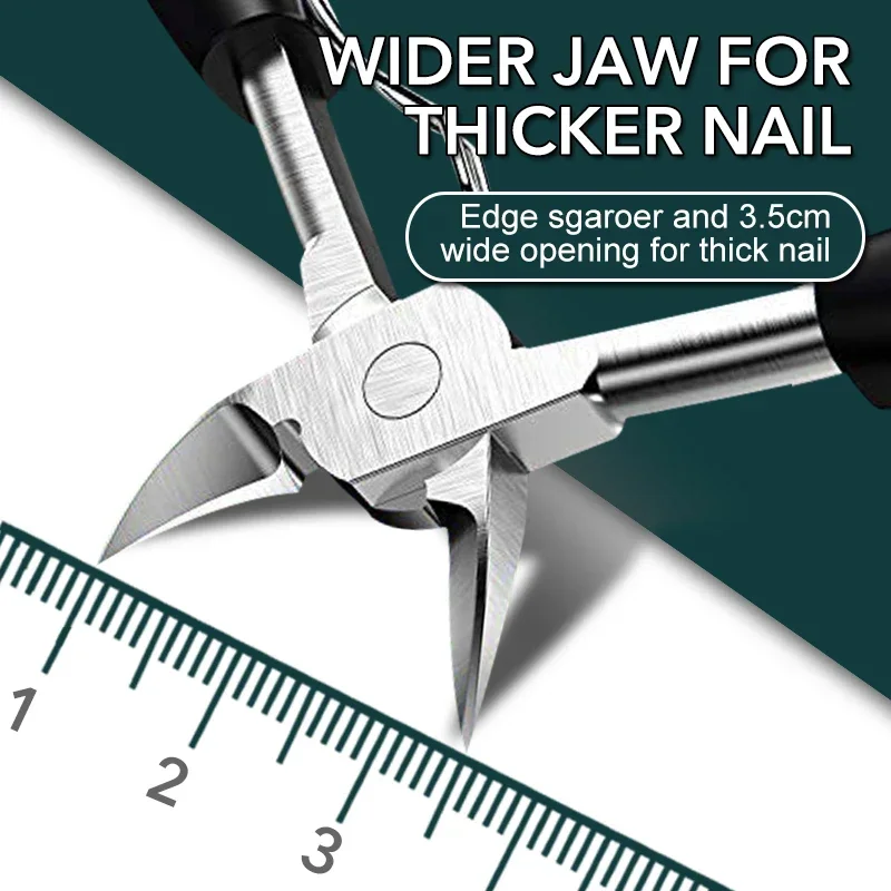 Ingrown Nail Clippers Toenail Cutter Nail Cuticle Nipper Professional Pedicure Tool Olecranon Cutters Improved Paronychia