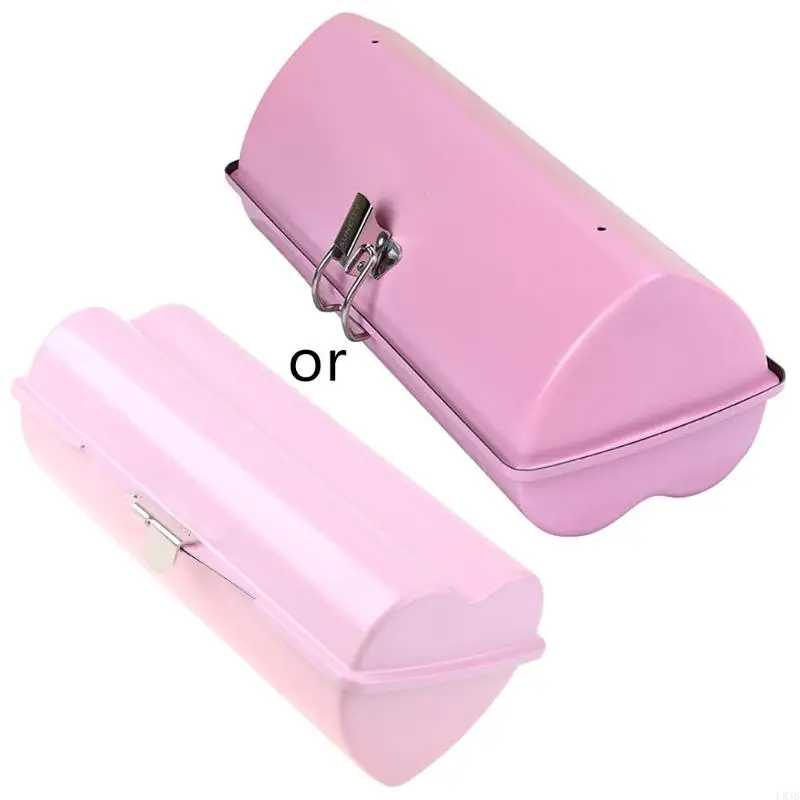 

L9NB Stainless Steel Bread Mold Loaf Pan Cylinder/Heart/Flower Shaped Cake Cheese Mould Kitchen Bakeware Non-Stick Baking