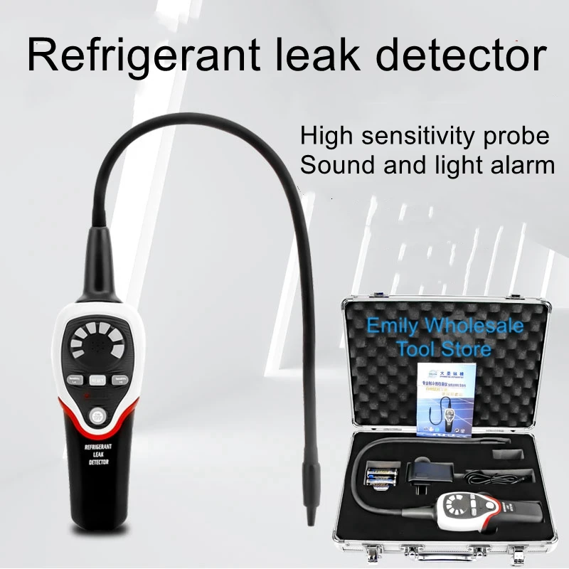 RLD-382P Detector Air Conditioning Refrigeration System Leak Detection Refrigerant Refrigerant Leak Electronic Leak Detector