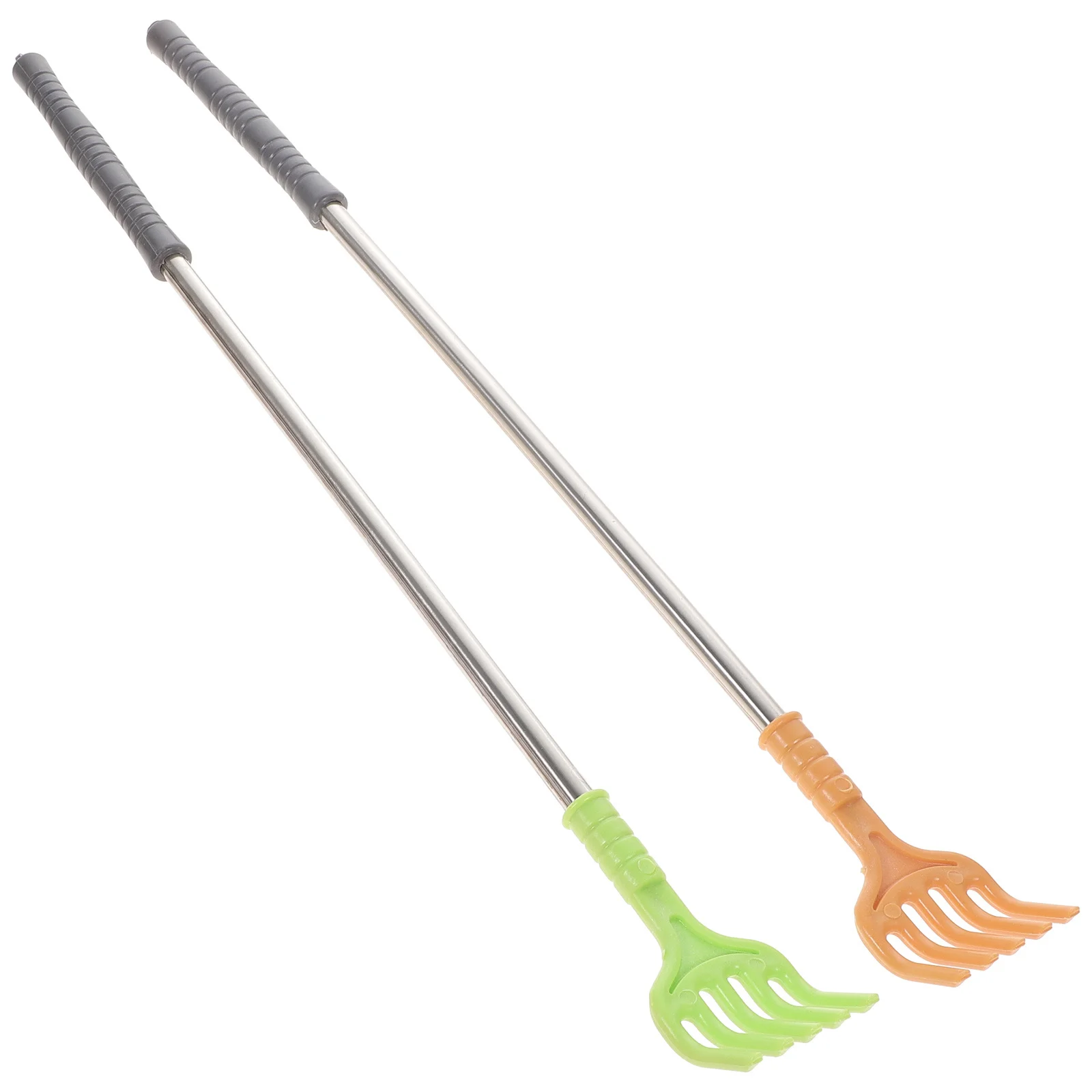 2 قطعة من أداة تدليك الجسم المعدنية لتخفيف الحكة عصا الخدش المحمولة لتهدئة وتدليك فعال