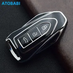 TPU Car Key Cover Remote Control Fobs Shell Case Keychain Holder Auto Accessories For Zotye Motor T600 2017 2018 2019 2020 2021