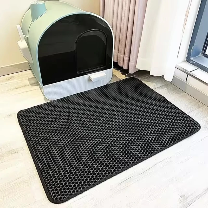 

Cat Litter Mat Pet Toilet Waterproof Double Layer Pet Litter Box Mat Nonslip Sand Cat Washable Mat Clean Pad Pet Clean Supplies