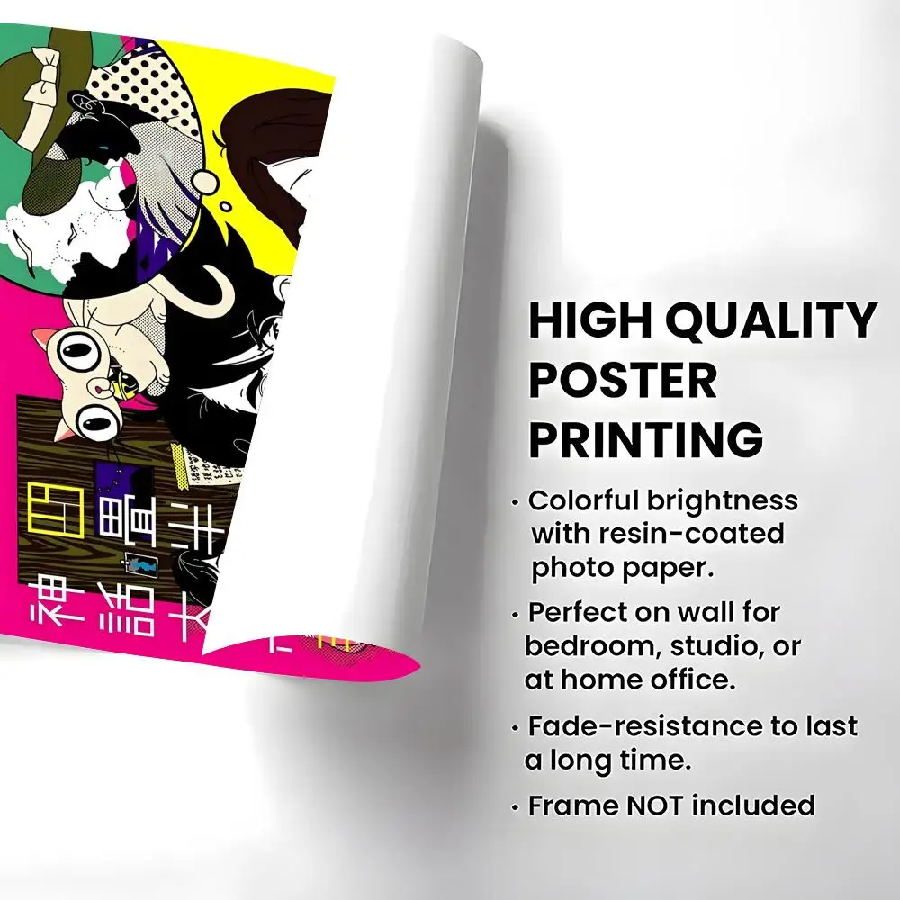 Anime The Tatami Galaxy Poster High-definition  poster stickers, suitable for bedroom, living room, home decoration