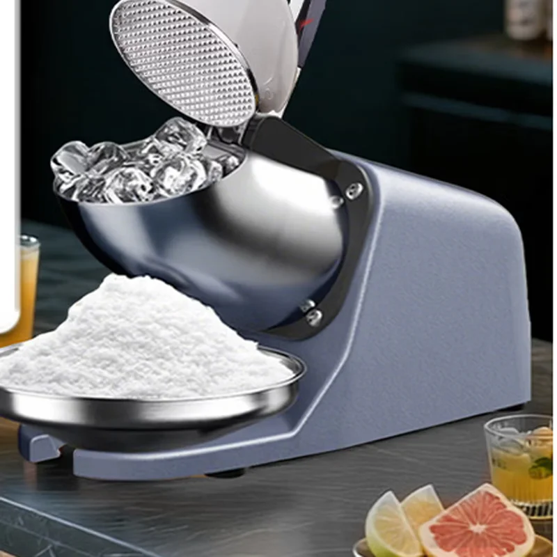 Stainless Steel Mini Ice Smashing Electric Ice Crushers & Shavers Snow Cone Machine for Home