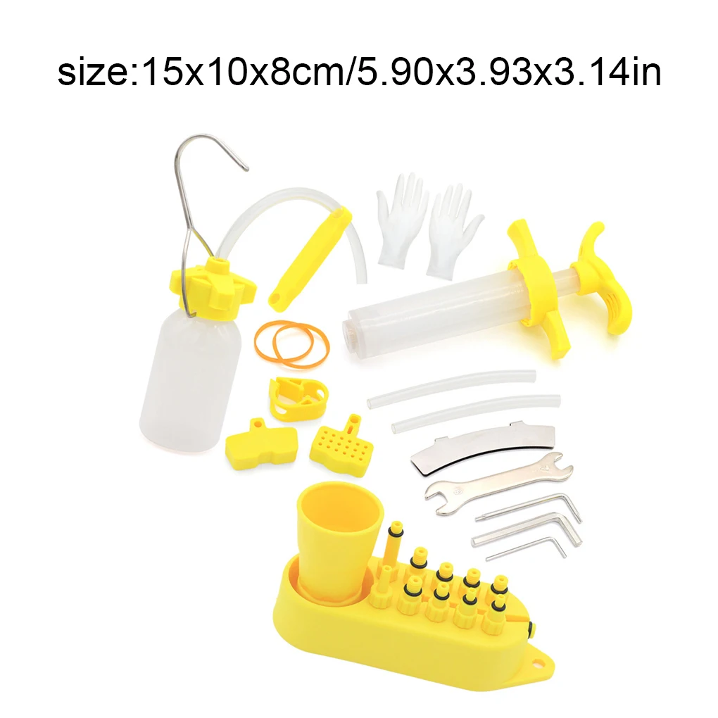 Комплект гидравлических тормозов, универсальное оборудование для технического обслуживания, набор инструментов для велосипеда, универсальные сменные инструменты для ремонта велосипеда, принадлежности