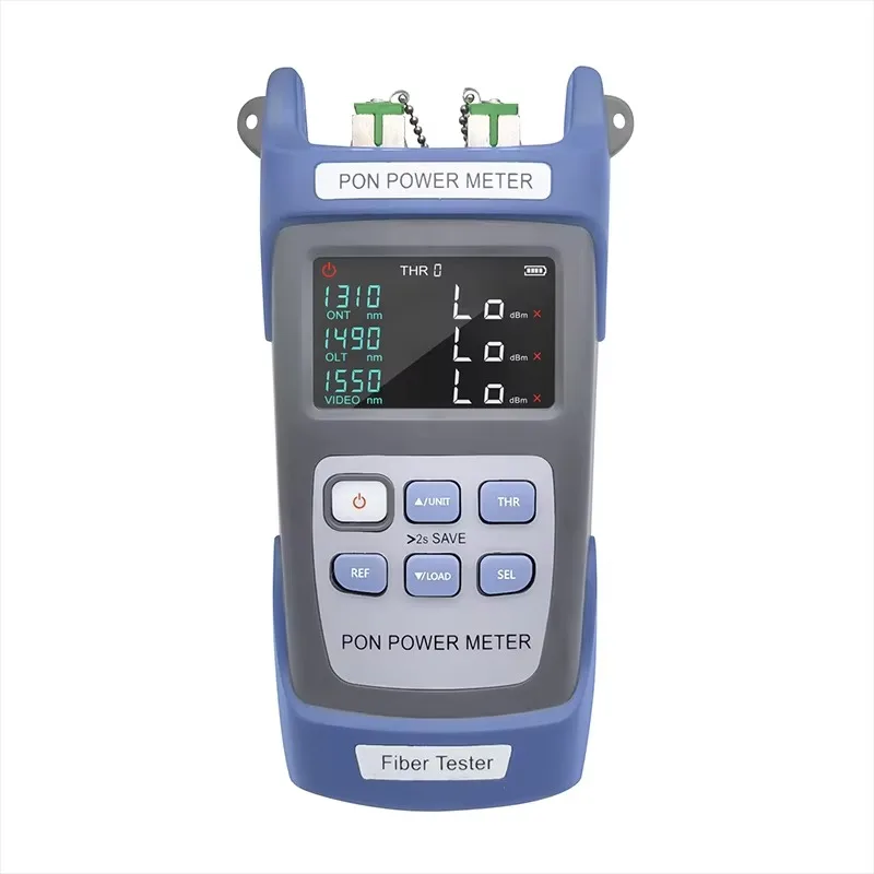 SC/FC Interface Optical Power Meter Network Detection PON 1310/1490/1550nm Test Fiber Optic Tool for FTTH 3G Compatible