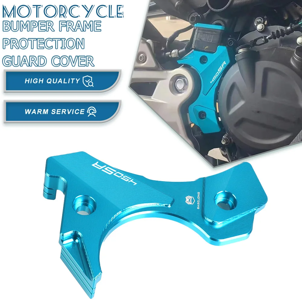 

For CFMOTO CF MOTO 450SR 450 SR 2022 2023 Frame Right side guard Motorcycle CNC Bumper Frame Protection Guard Cover Accessories
