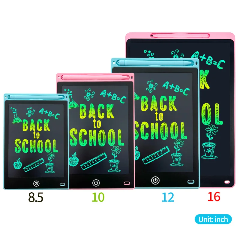 Kids Doodle Drawing Board Educational Writing Tablet Toy Sensory Learning Tool Creative Gift for Children