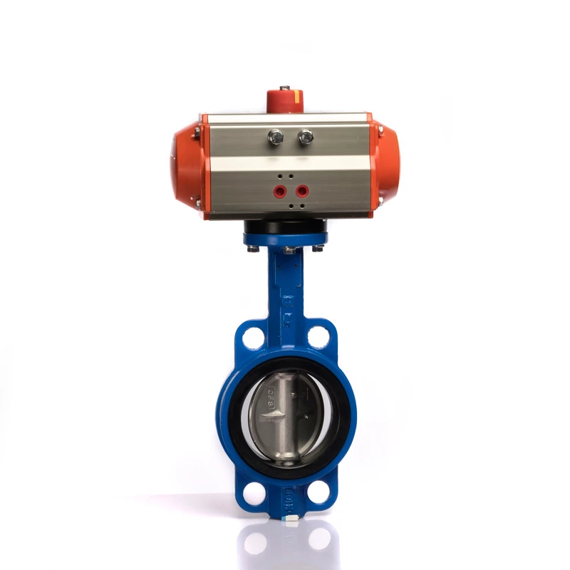 

D671X-10Z-DN100 4 Inch Pneumatic Wafer Butterfly Valve