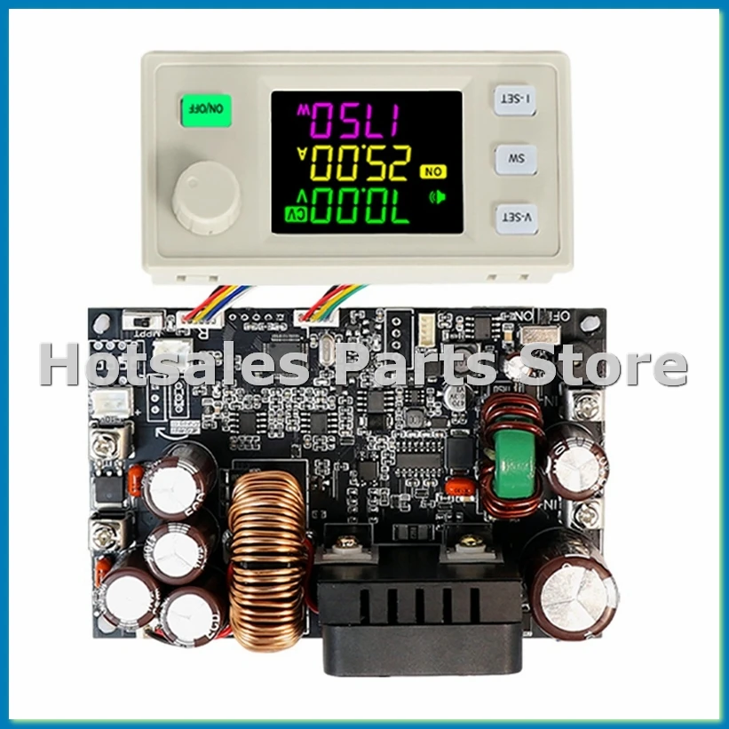 XY7025 CNC DC Buck Adjustable Regulated Power Supply Constant Voltage and Constant Current Color Screen 70V/25A/1750W-A86Z