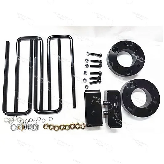 Suspension Lift Kit Rear Leaf Spring Comfort Double Shackle Std for F150 2014-2025 GMC HD 2500 3000