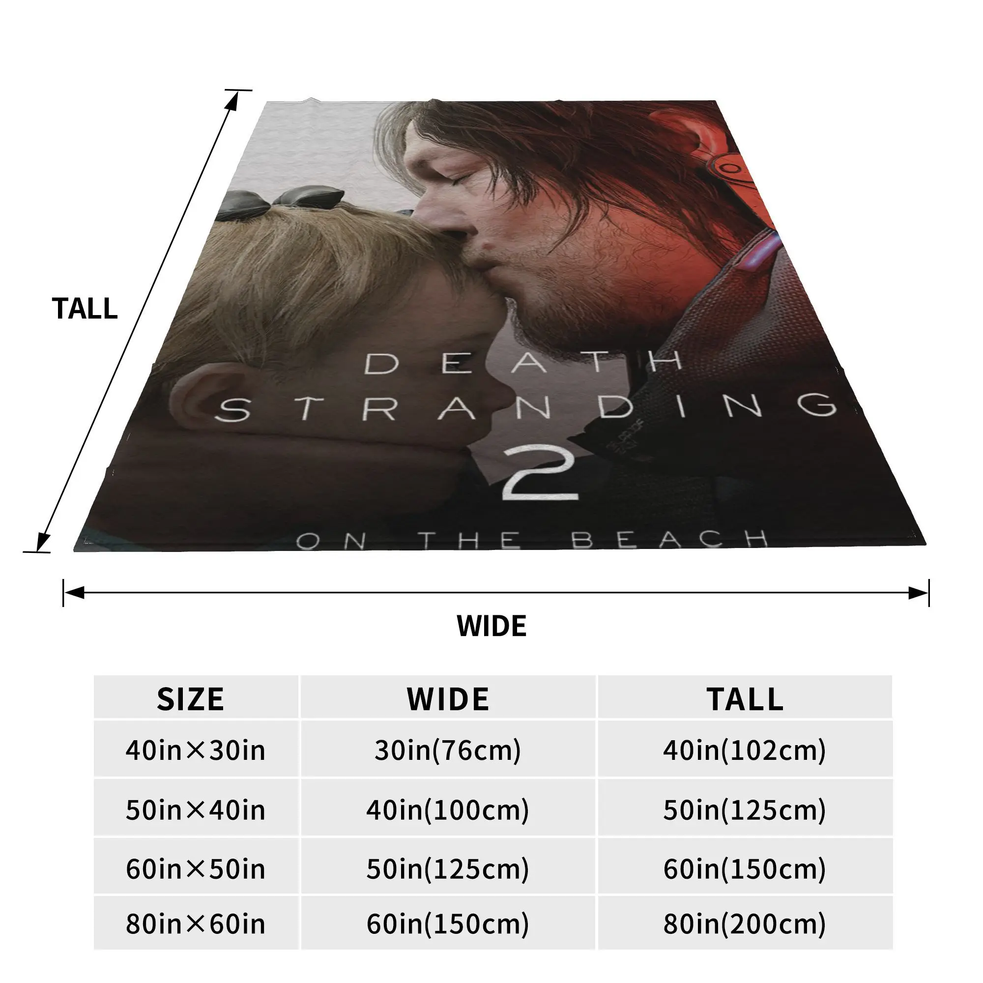Bridge Baby on Board Death Stranding Blankets Warm Flannel Sofa Throw Blanket for Couch Bedding Travel Throws Bedspread Quilt