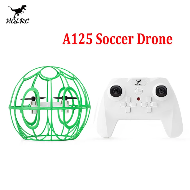 

HGLRC A125 Soccer Drone New Spherical Ddesign for All-round Protection Easy for Beginners to Use RC Tools