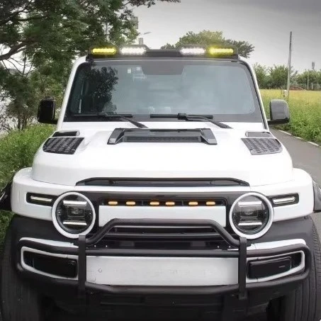 

12V LED Roof Spotlight Spoiler Modified Rack Off-Road Searchlight White 6000K ABS