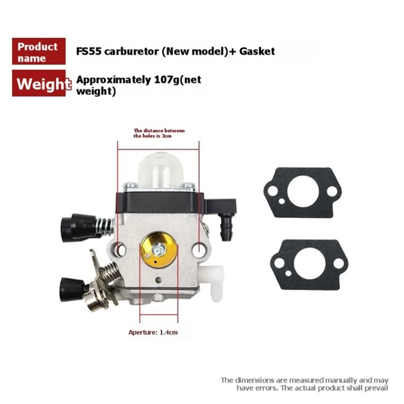 NEW HOT In Stock-Replacement 41401200619 For FS55 FS38 FS45 FS46 FS55R Hedge Trimmer Weed Eater Carburetor