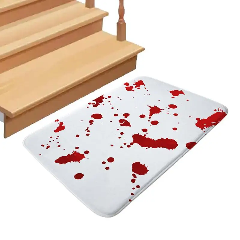 Bath Mat Bloody Pattern Halloween Blood Stains Carpets For Kitchen Anti-Slip Door Mat Dry Foot Bed Floor Mat Holiday Decoration