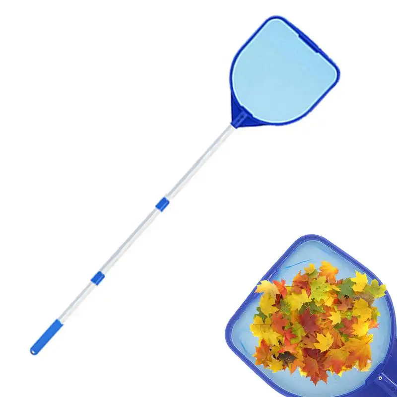 

Swimming Pool Net Pool Skimmer Net Leaf Skimmer With 17-41in Telescopic Pole Pool Cleaning Supplies For Tub Spa Pond