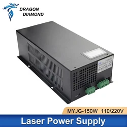 MYJG 130W -150W Co2 Laser Power Supply Source 115V/230V 110V/220V With LCD Display For Co2 Laser Engraving Cutting Machine