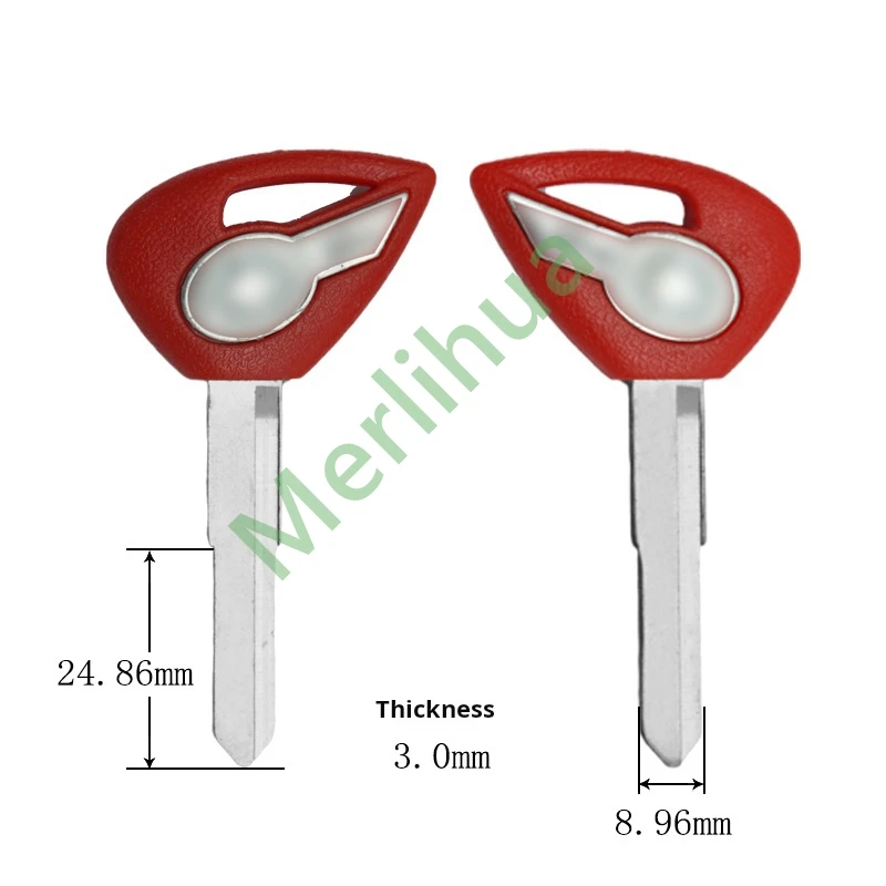 Yamaha motorcycle key, suitable for: Yamaha Racing Star 650/1100 Uranus Star XV125/250/400 motorcycle key embryo/handle