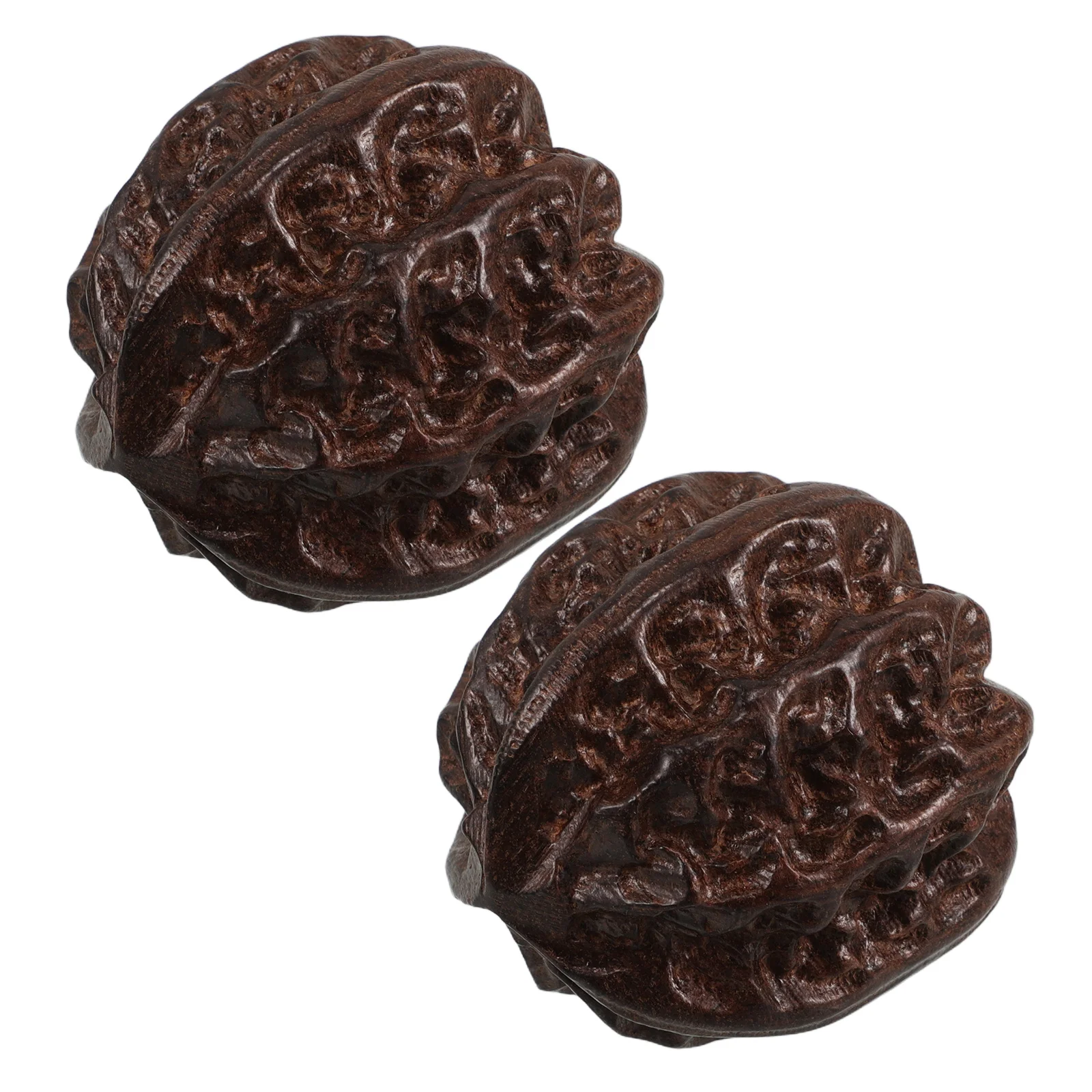 

2pcs Exercise Balls For Adults Walnut Fitness Balls Hand Grip Equipment Finger Strength Training Massage Ball Portable Hand