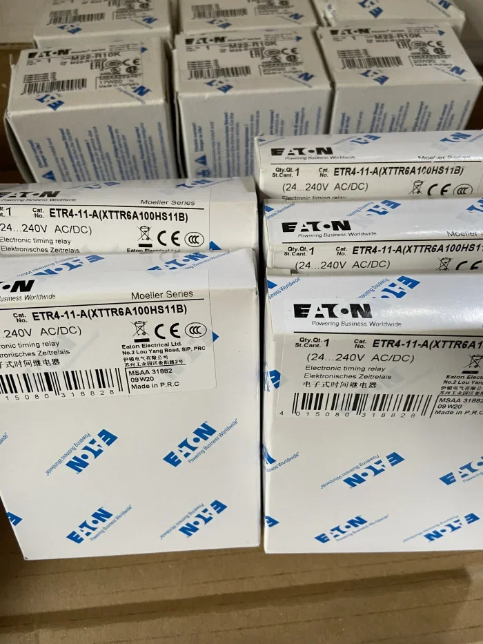 

2025.5 New Eaton Bell Muller Relay EATON ETR4-11-A Real Shot