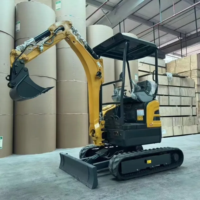 New 2-ton mini crawler excavator cab Earth-moving machinery Gear pump Transmission core components Hydraulic engine