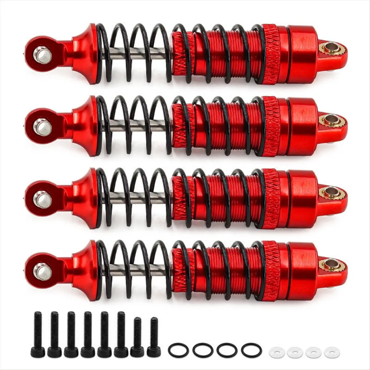 

Component RC Car Upgrade Front Rear Shocks Shock Absorber Damper Kit for TRAXXAS 1/18 LaTrax 7665 D90 RC Car Upgrade Accessories