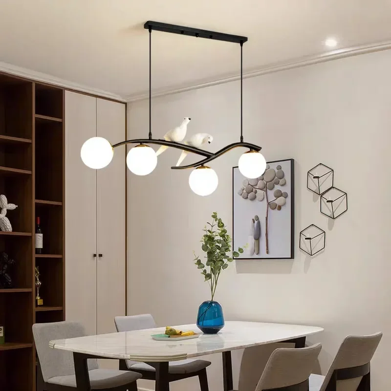 

2022 Scandinavian Bird Chandelier Lighting Modern Hangling Light For Restaurant Dining Table Winfordo Lighting